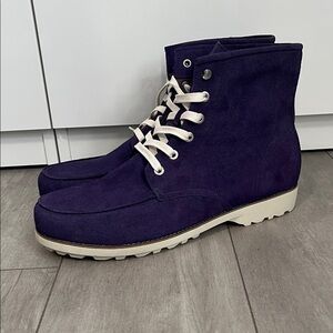 CADILLAC NWOT Purple Suede Men's Boots, Size 13